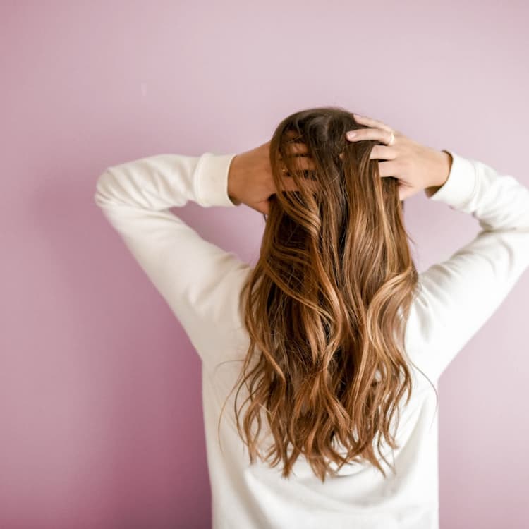 strong healthy hair